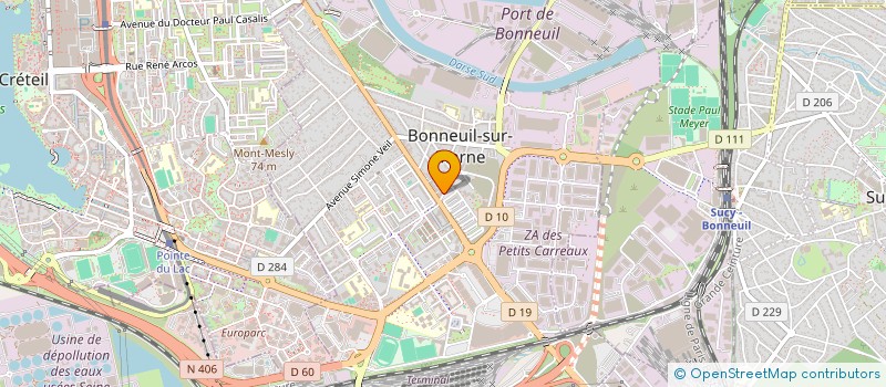 localisation de l'entreprise MADAME MEGANE PELMARD  BONNEUIL-SUR-MARNE