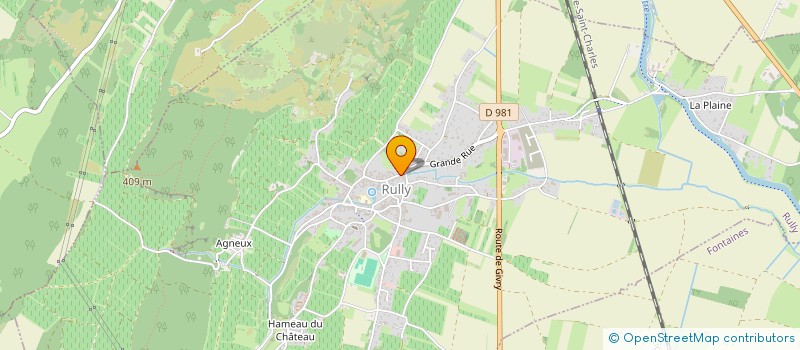 localisation de l'entreprise MADAME MEGANE PIERRICHON  RULLY