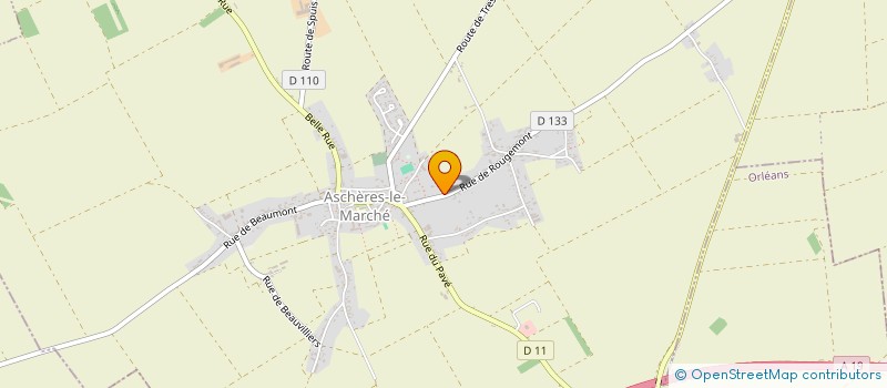 localisation de l'entreprise MADAME MEGANE PINCELOUP à ASCHERES-LE-MARCHE