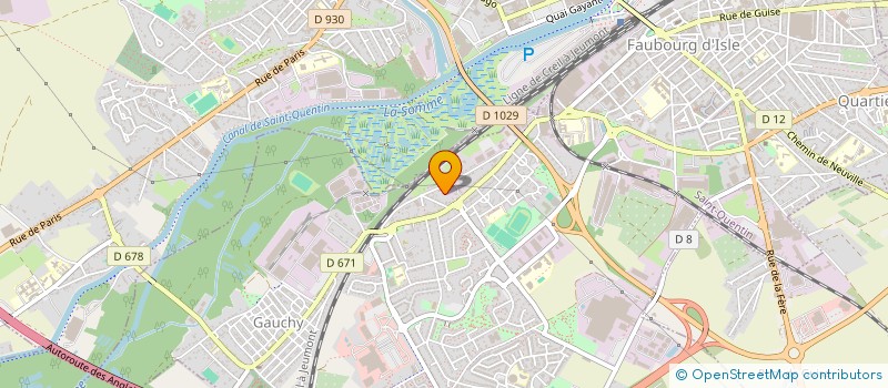 localisation de l'entreprise MADAME MEGANE PORET à GAUCHY