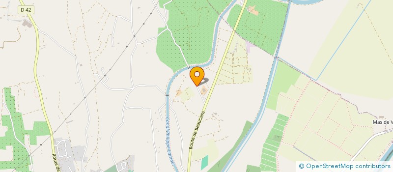 localisation de l'entreprise MADAME MEGANE RABBY  SAINT-GILLES