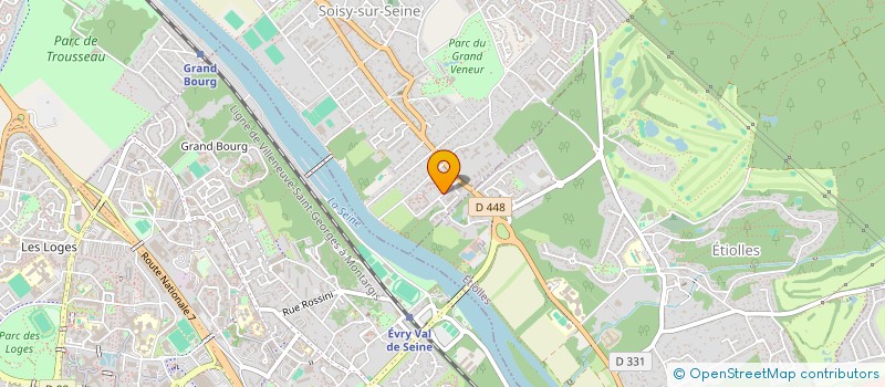 localisation de l'entreprise MADAME MEGANE RAMIREZ à SOISY-SUR-SEINE