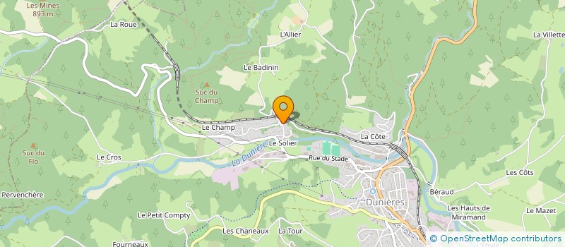 localisation de l'entreprise MADAME MEGANE RIOU  SAINT-BONNET-LE-FROID