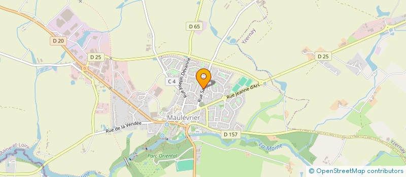 localisation de l'entreprise MADAME MEGANE ROBERT  BRESSUIRE