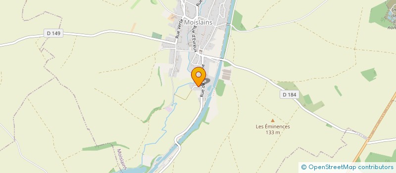 localisation de l'entreprise MADAME MEGANE VASSEUR  MOISLAINS