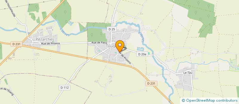 localisation de l'entreprise MADAME MEGANE VERNEL  TOUQUIN