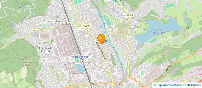 localisation de l'entreprise MADAME MEGANNE RICHARD  VALENTIGNEY