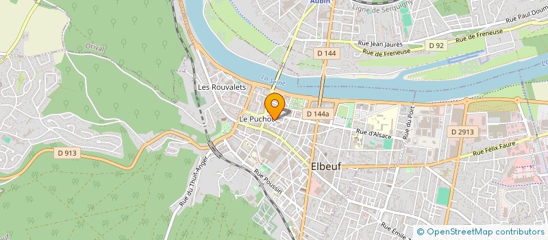 localisation de l'entreprise MADAME MEGDOUDA BEDJIH à ELBEUF