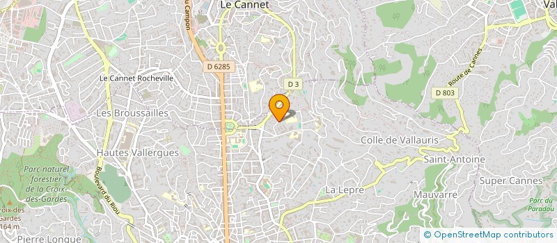 localisation de l'entreprise MADAME MEGGAN SOUBRIER  CANNES