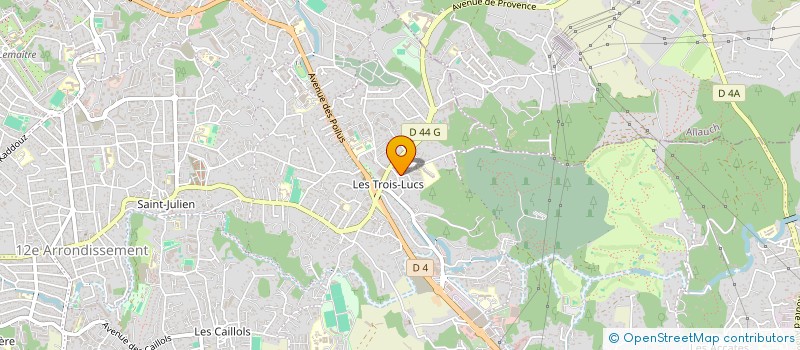 localisation de l'entreprise MADAME MEGGANE CERATI  MARSEILLE