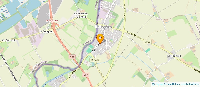 localisation de l'entreprise MADAME MEGGANE NAUDTS à FRELINGHIEN