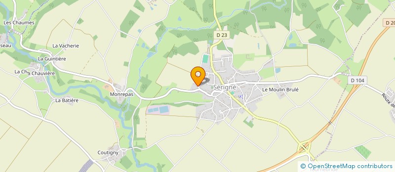 localisation de l'entreprise MADAME MEGGIE GLEISENBERGER  SERIGNE