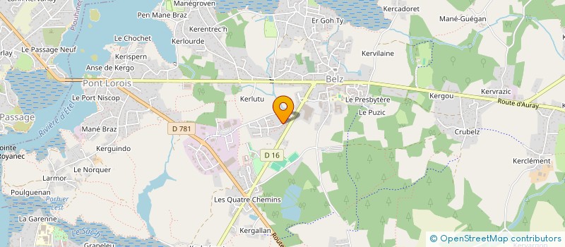 localisation de l'entreprise MADAME MEGGIE LE GALL à PLOUHINEC