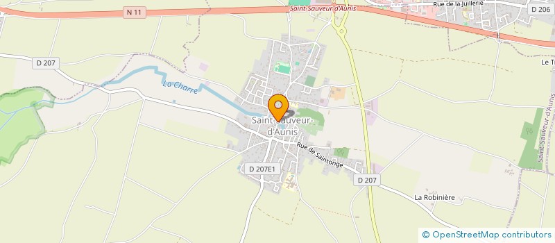 localisation de l'entreprise MADAME MEGGIE SOURISSEAU à SAINT-SAUVEUR-D'AUNIS