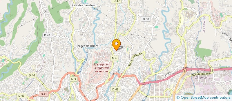 localisation de l'entreprise MADAME MEGGUY BELCOU  FORT-DE-FRANCE