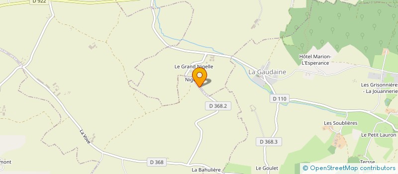 localisation de l'entreprise MADAME MEGGY MAILLARD à CHAMPROND-EN-PERCHET