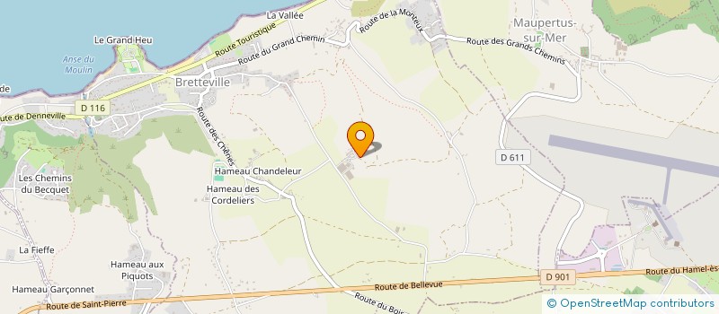 localisation de l'entreprise MADAME MEGGY SASSIGNOL  BRETTEVILLE