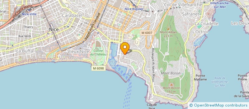 localisation de l'entreprise MADAME MEGHAN BEGUE à NICE