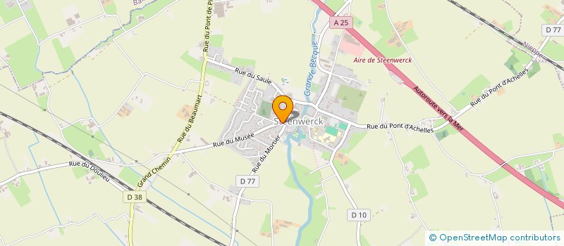 localisation de l'entreprise MADAME MEGHAN CRETEL  STEENWERCK