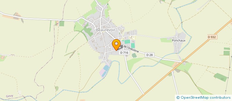 localisation de l'entreprise MADAME MEGHAN MASSEZ  BEAUREVOIR