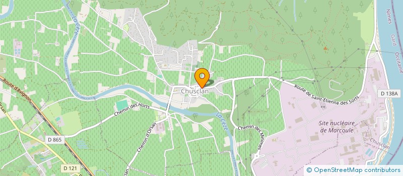 localisation de l'entreprise MADAME MEGHAN MORENO  CHUSCLAN