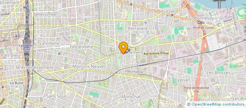 localisation de l'entreprise MADAME MEGHANE ANAIS LEPETIT à VILLEURBANNE