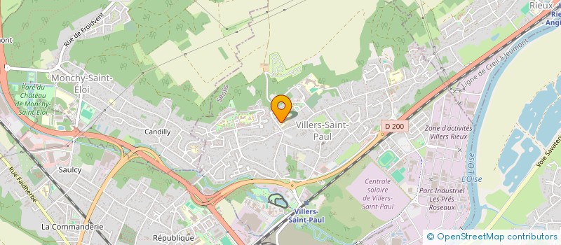 localisation de l'entreprise MADAME MEGHANE DUCHEMIN  VILLERS-SAINT-PAUL