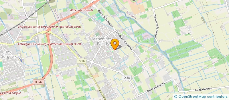 localisation de l'entreprise MADAME MEGHANE GOUES  ALTHEN-DES-PALUDS