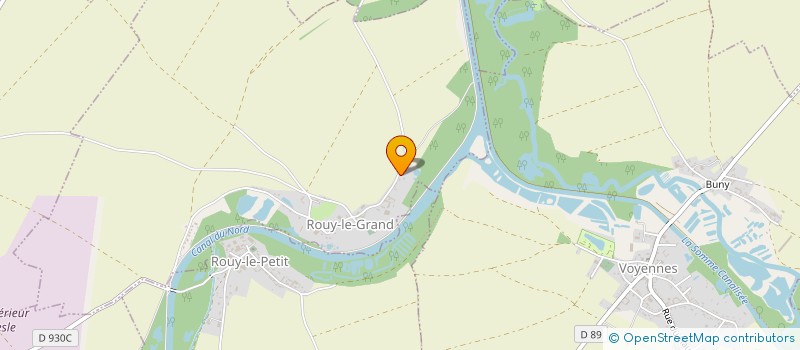 localisation de l'entreprise MADAME MEGHANE LEMIRE  ROUY-LE-GRAND