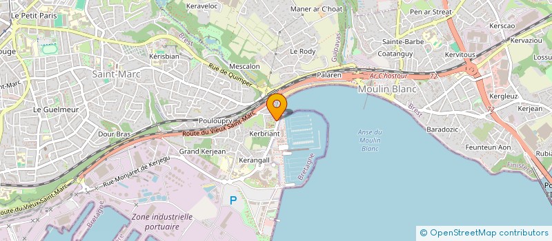 localisation de l'entreprise MADAME MEGHANE PAILLER  GUIPAVAS