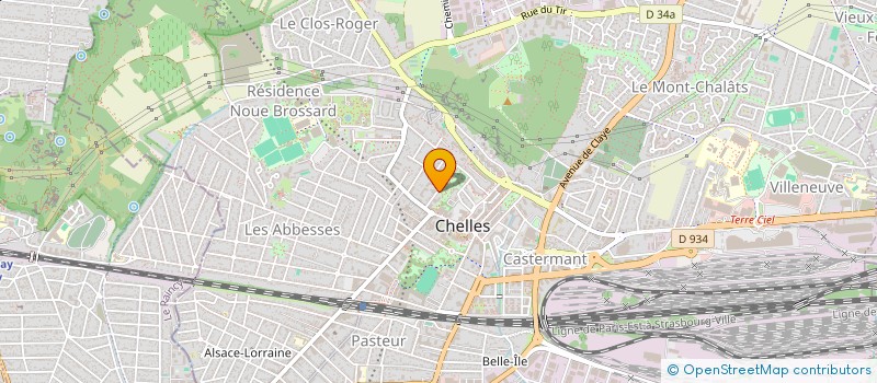 localisation de l'entreprise MADAME MEGHANN BAILLEU  CHELLES