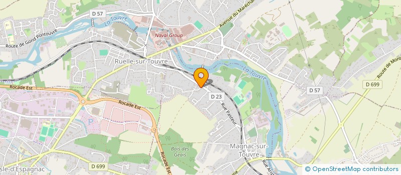 localisation de l'entreprise MADAME MEGHANN CLOAREC à MAGNAC-SUR-TOUVRE