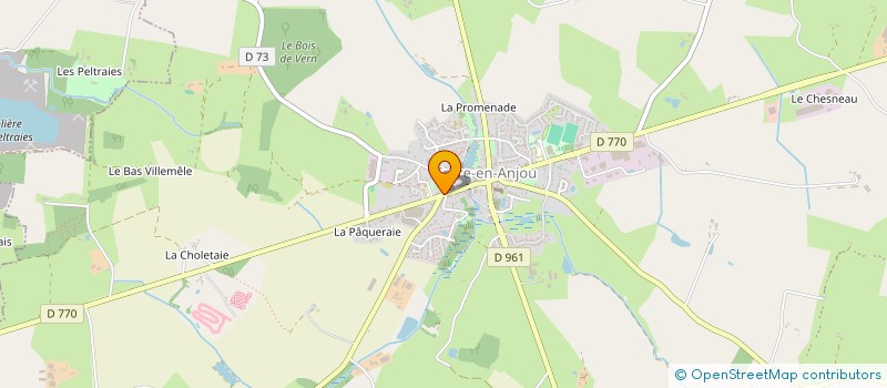 localisation de l'entreprise MADAME MEGHANN DURCHON  ERDRE-EN-ANJOU