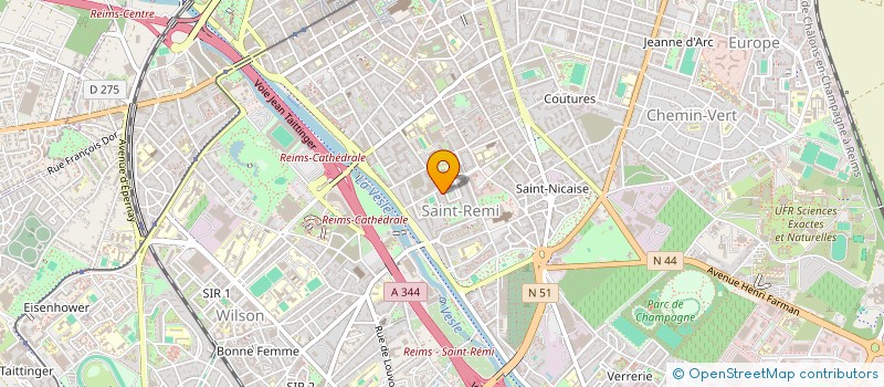 localisation de l'entreprise MADAME MEGI GELASHVILI  REIMS