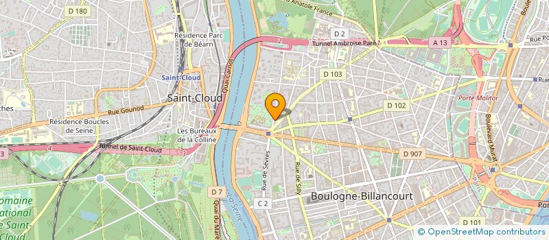 localisation de l'entreprise MADAME MEGUMI SAKUMA à BOULOGNE-BILLANCOURT