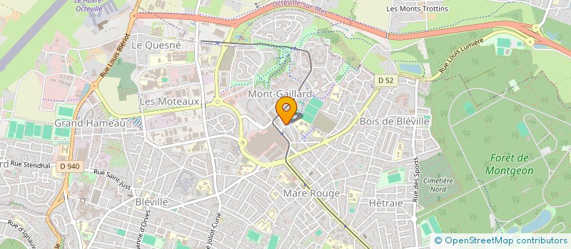 localisation de l'entreprise MADAME MEHDIYA SAHRAOUI  LE HAVRE