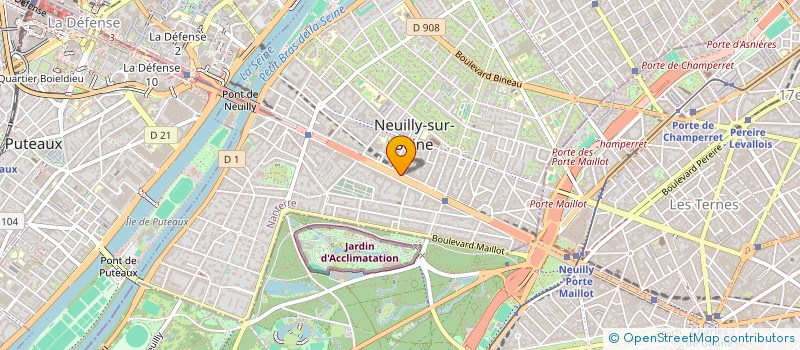 localisation de l'entreprise MADAME MEHITI SILLOUX à NEUILLY-SUR-SEINE
