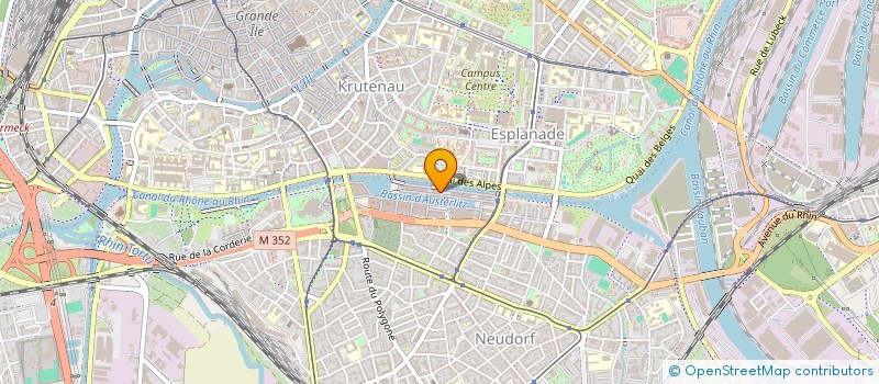 localisation de l'entreprise MADAME MEHRABEH KHORSHIDI à STRASBOURG