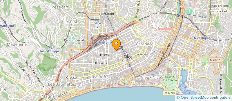 localisation de l'entreprise MADAME MEHRASA HEYDARIAN  NICE