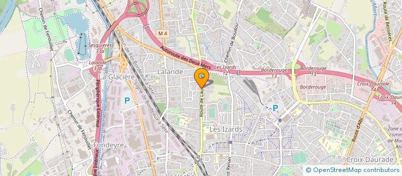 localisation de l'entreprise MADAME MEHREEN HUSSAIN  TOULOUSE