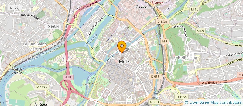 localisation de l'entreprise MADAME MEHTAP DUMAN  METZ