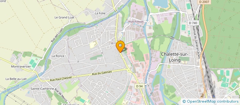 localisation de l'entreprise MADAME MEHTAP ZENGIN à CHALETTE-SUR-LOING