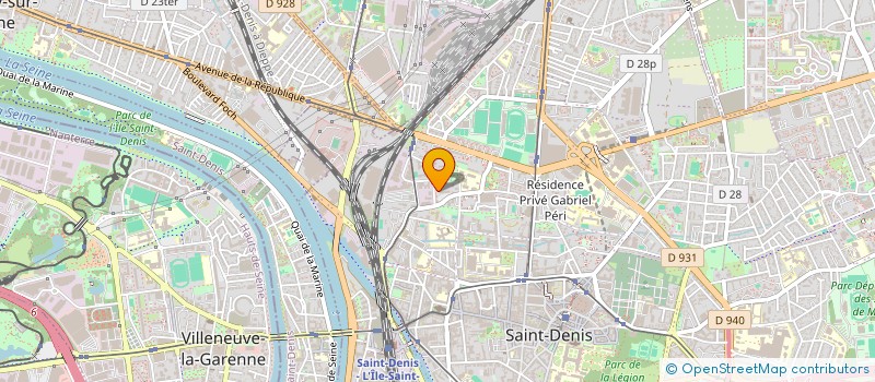 localisation de l'entreprise MADAME MEHTY SIMAGA  SAINT-DENIS