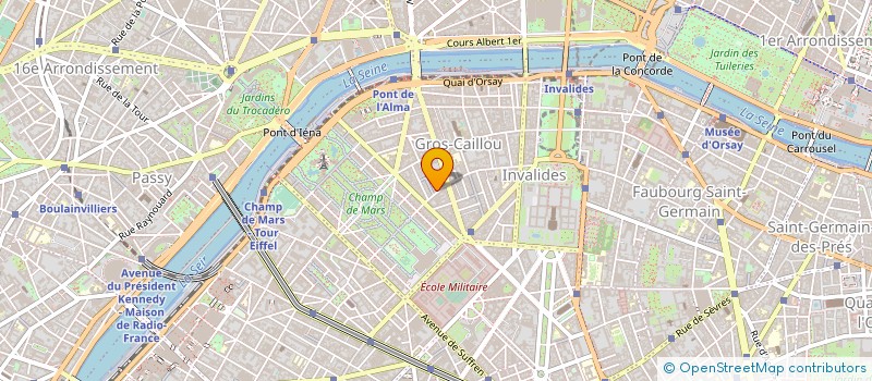 localisation de l'entreprise MADAME MEICHE DUBOIS à PARIS