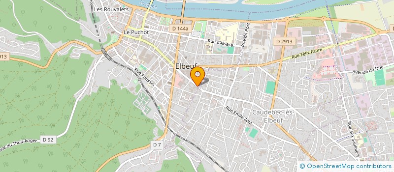 localisation de l'entreprise MADAME MEIHUI ZHANG  SAINT-SAENS