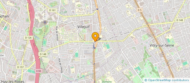 localisation de l'entreprise MADAME MEIJIAO WANG à VILLEJUIF