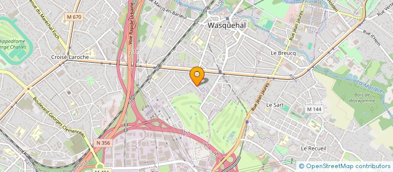 localisation de l'entreprise MADAME MEIKE HASELDIEK  WASQUEHAL