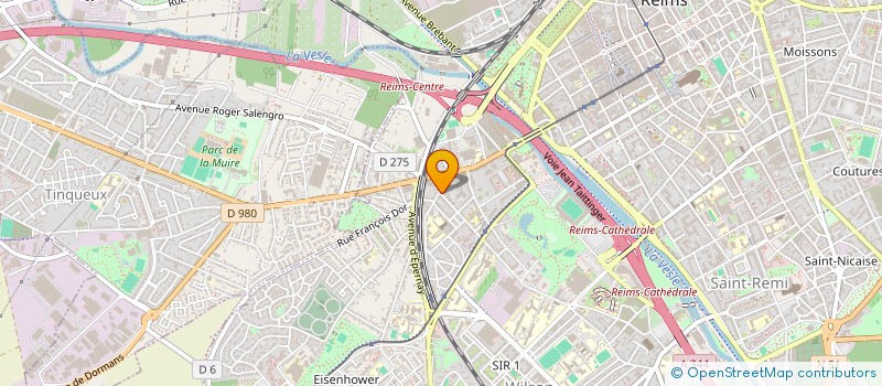 localisation de l'entreprise MADAME MEILNA LURETTE  REIMS