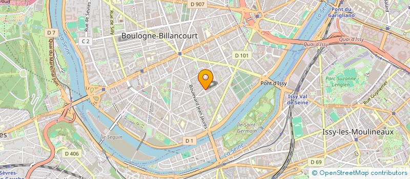 localisation de l'entreprise MADAME MEIMEI XU à BOULOGNE-BILLANCOURT