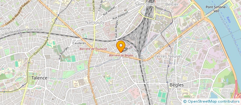 localisation de l'entreprise MADAME MEIQIN GUAN à BORDEAUX
